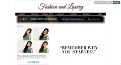 Desktop Screenshot of luxury-andfashion.com